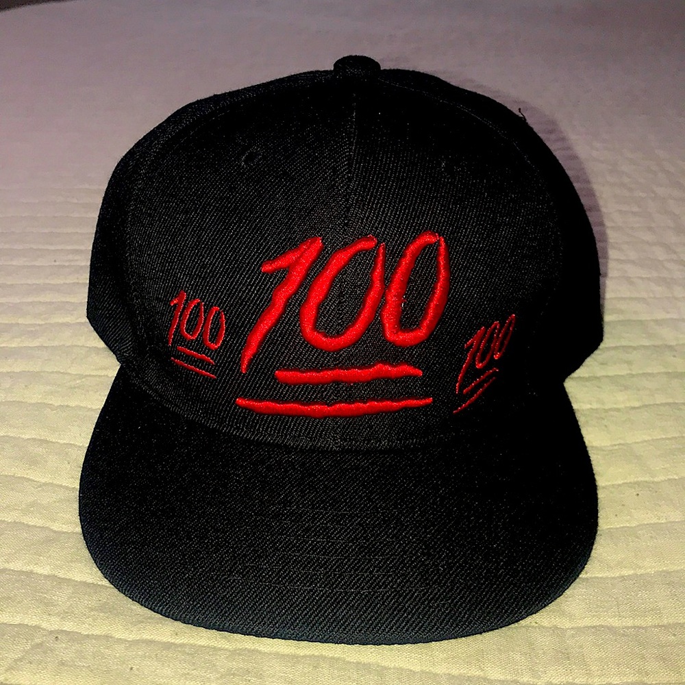 💯 Emoji Embroidered  Snapback